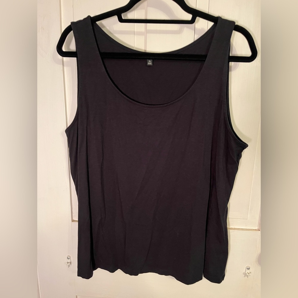 Talbots Black Sleeveless Tank Top